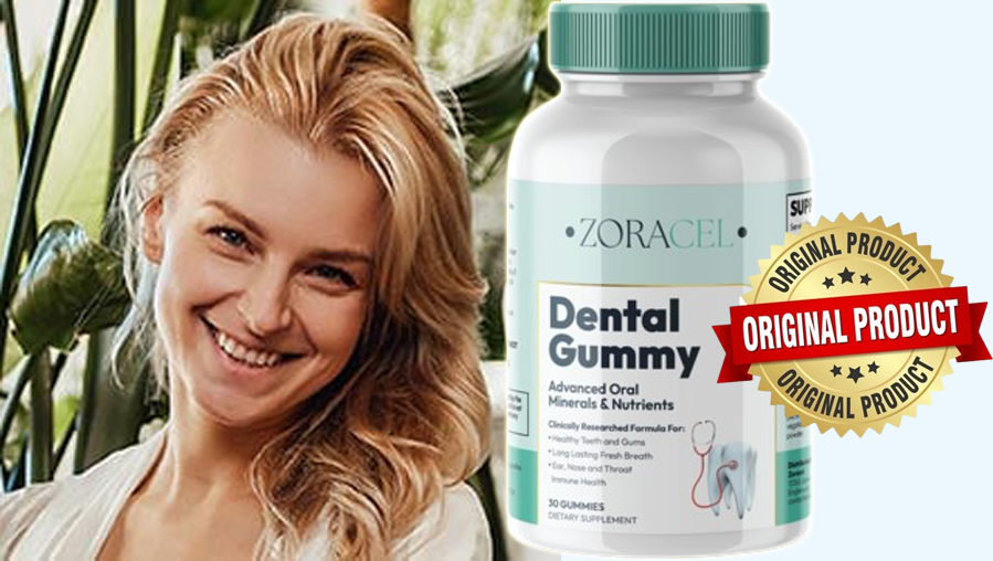Transform your oral hygiene routine with Zoracel's revolutionary dental gummy formula.